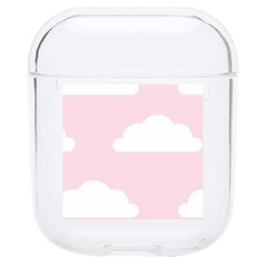 Clouds Pink Pattern Hard Pc Airpods 1/2 Case by ConteMonfrey