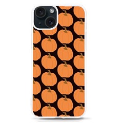 Black And Orange Pumpkin Iphone 15 Tpu Uv Print Case by ConteMonfrey