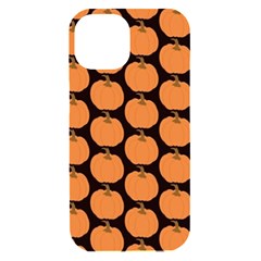 Black And Orange Pumpkin Iphone 15 Black Uv Print Pc Hardshell Case by ConteMonfrey