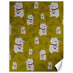 Super Lucky Cat Canvas 18  X 24  by GeekLover
