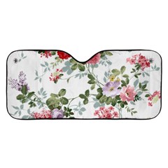 Floral Elements Peony Chinese Rose Car Windshield by Grandong