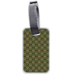 Day Of The Death Moth Scaled Luggage Tag (two Sides) by GeekLover