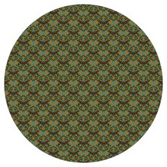 Day Of The Death Moth Scaled Round Trivet by GeekLover