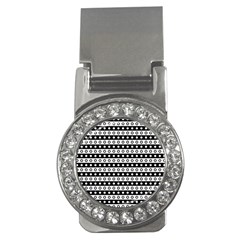 Black And White Circles Pattern Money Clips (cz)  by ytdream
