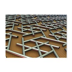 Expression Of Structure Crystal Sticker (a4) by geonetique