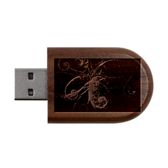 Falupadupe Wood Oval Usb Flash Drive by geonetique