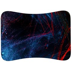 Abstract Feathers Velour Seat Head Rest Cushion by Apenda