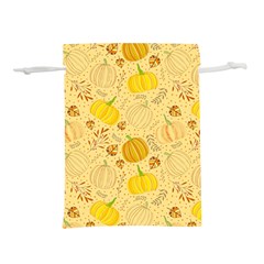 Pumpkins Autumn Fall Harvest Lightweight Drawstring Pouch (l) by Apenda