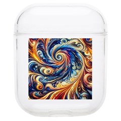 Colorful Motion Abstract Art Soft Tpu Airpods 1/2 Case by ExtraAwesomeSauce