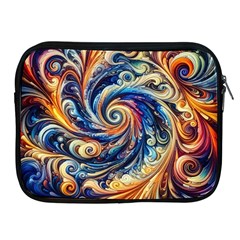 Colorful Motion Abstract Art Apple Ipad 2/3/4 Zipper Cases by ExtraAwesomeSauce