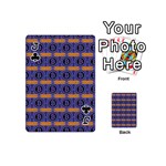 Bitcoin Logo Pattern Playing Cards 54 Designs (Mini) Front - ClubJ