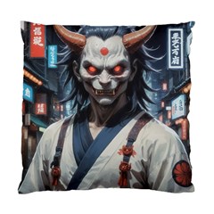 Demon Samurai Standard Cushion Case (one Side) by AwesomeSauce