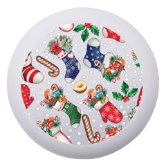 Christmas Socks Gloves Candy Cane Stocking Seamless Dento Box With Mirror by Grandong