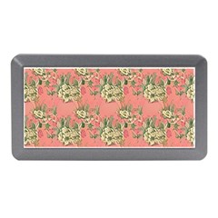 Retro 1880s Flowers Pattern 12 Memory Card Reader (mini) by violetheavensky