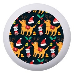 Funny Christmas Pattern Background Dento Box With Mirror by Ket1n9