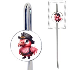 Kawaii Pink Parrot Pirate Book Mark by KawaiiArtStyle