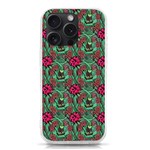 Retro 1880s Flowers Pattern 3 iPhone 15 Pro TPU UV Print Case Front