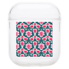 Retro 1880s Flowers Pattern 22 Soft Tpu Airpods 1/2 Case by violetheavensky