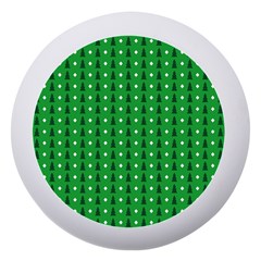 Green Christmas Tree Pattern Background Dento Box With Mirror by Paksenen