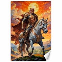 Heroic Trump Warrior In Golden Armor Canvas 20  X 30  by AwesomeSauce
