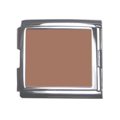 Mocha Mousse Hex Code #a47864 Mega Link Italian Charm (18mm) by dressshop