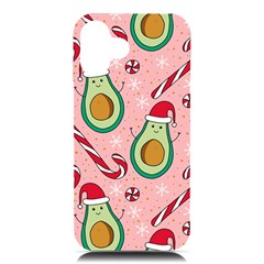 Avo Merry Christmas, Candies, Candy Cane Iphone 16 Plus Black Uv Print Pc Hardshell Case by kyorashop23