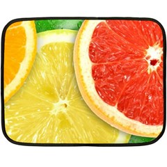 Fruit, Lemon Fleece Blanket (mini) by kyorashop23
