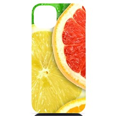 Fruit, Lemon Iphone 14 Plus Black Uv Print Pc Hardshell Case by kyorashop23