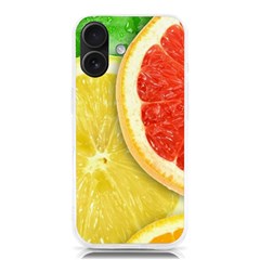 Fruit, Lemon Iphone 16 Tpu Uv Print Case by kyorashop23
