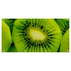 Kiwi Fruits, Close-up, Exotic Fruit Banner And Sign 8  X 4  by kyorashop23