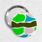 Geometric Bricks    2.25  Handbag Mirrors Front