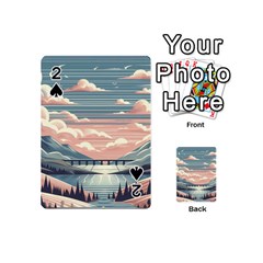 Artwork Painting Sculpture Nature Playing Cards 54 Designs (mini) by Salmanaz77