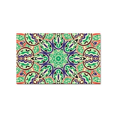 Cold Colors Mandala   Sticker Rectangular (100 Pack) by ConteMonfrey