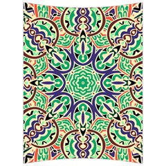 Cold Colors Mandala   Back Support Cushion by ConteMonfrey