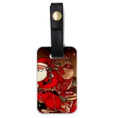 Christmas Art Luggage Tag (one Side) by myclothy