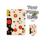 Geometric Design Playing Cards 54 Designs (Mini) Front - Spade9