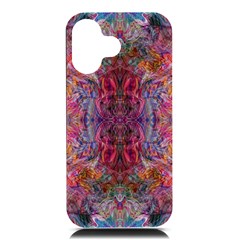 Blend Iphone 16 Black Uv Print Pc Hardshell Case by kaleidomarblingart