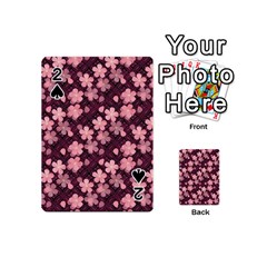 Cherry Blossoms Japanese Playing Cards 54 Designs (mini) by HermanTelo