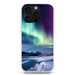 Northern Lights Aurora Night Nature Iphone 16 Pro Tpu Uv Print Case by Posterlux
