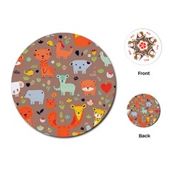 Pet Animal 05 Playing Cards Single Design (round) by myclothy