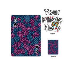 Summer Pineapples Playing Cards 54 Designs (mini) by Paksenen