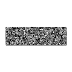 Be True Be Yourself Typographic Print Pattern Sticker Bumper (10 Pack) by dflcprintsclothing