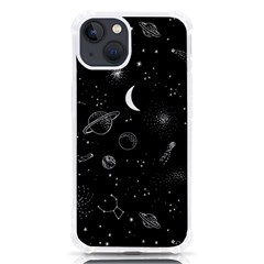 Cosmic Black Space Star Iphone 13 Tpu Uv Print Case by Ndabl3x