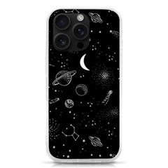 Cosmic Black Space Star Iphone 16 Pro Tpu Uv Print Case by Ndabl3x