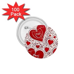 Be My Valentine 1 75  Buttons (100 Pack)  by pollyparadiseartshop