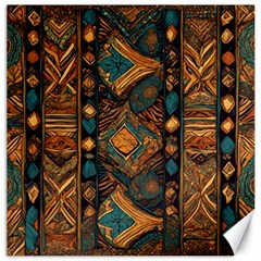 Tribal Chic Canvas 16  X 16  by pollyparadiseartshop