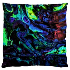 Sci-fi Scenester Standard Premium Plush Fleece Cushion Case (two Sides) by MRNStudios