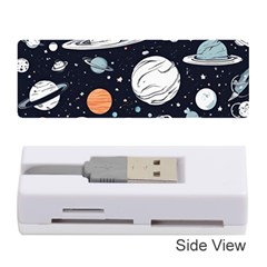 Space Galaxy Universe Stars Sky Memory Card Reader (stick) by Paksenen
