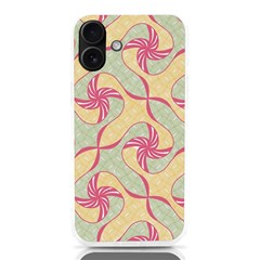 Abstract Pattern Design Scrapbooking Iphone 16 Plus Tpu Uv Print Case by Paksenen