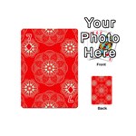 Crimson Current Playing Cards 54 Designs (Mini) Front - Diamond7